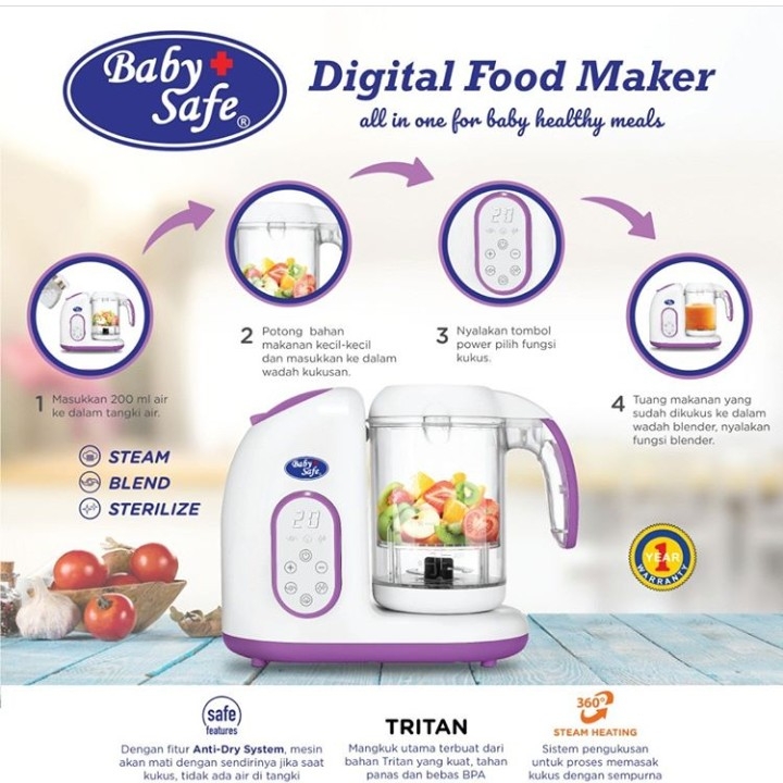 Babysafe Digital Foodmaker 