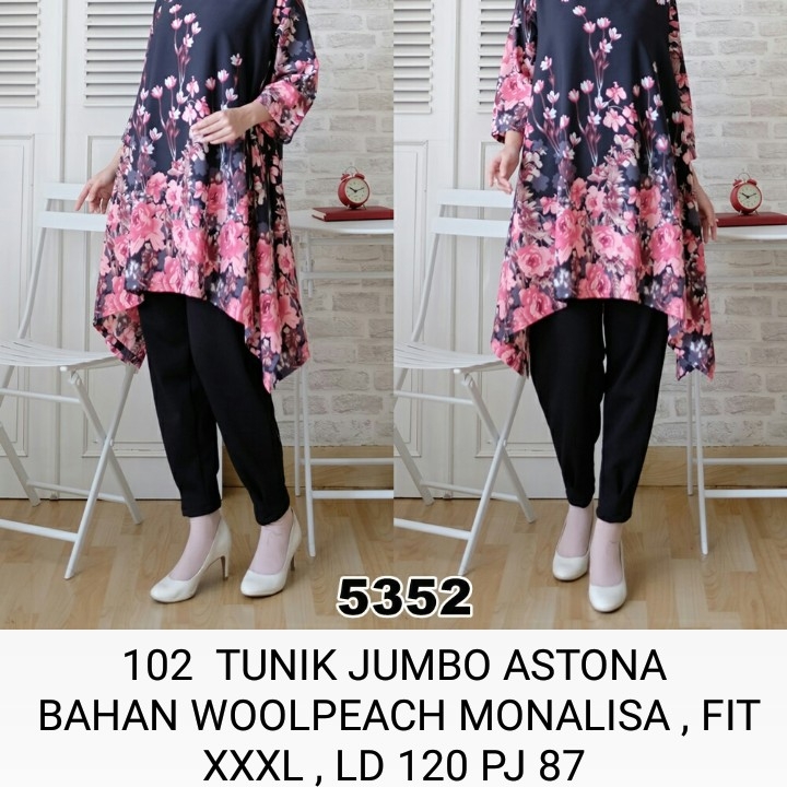 Baju 102  TUNIK JUMBO ASTONA