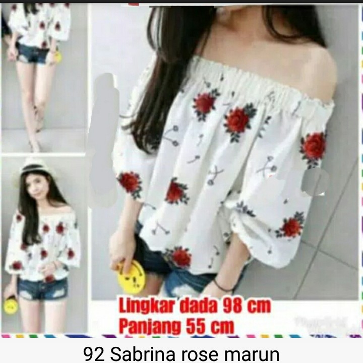 Baju 92 Sabrina rose