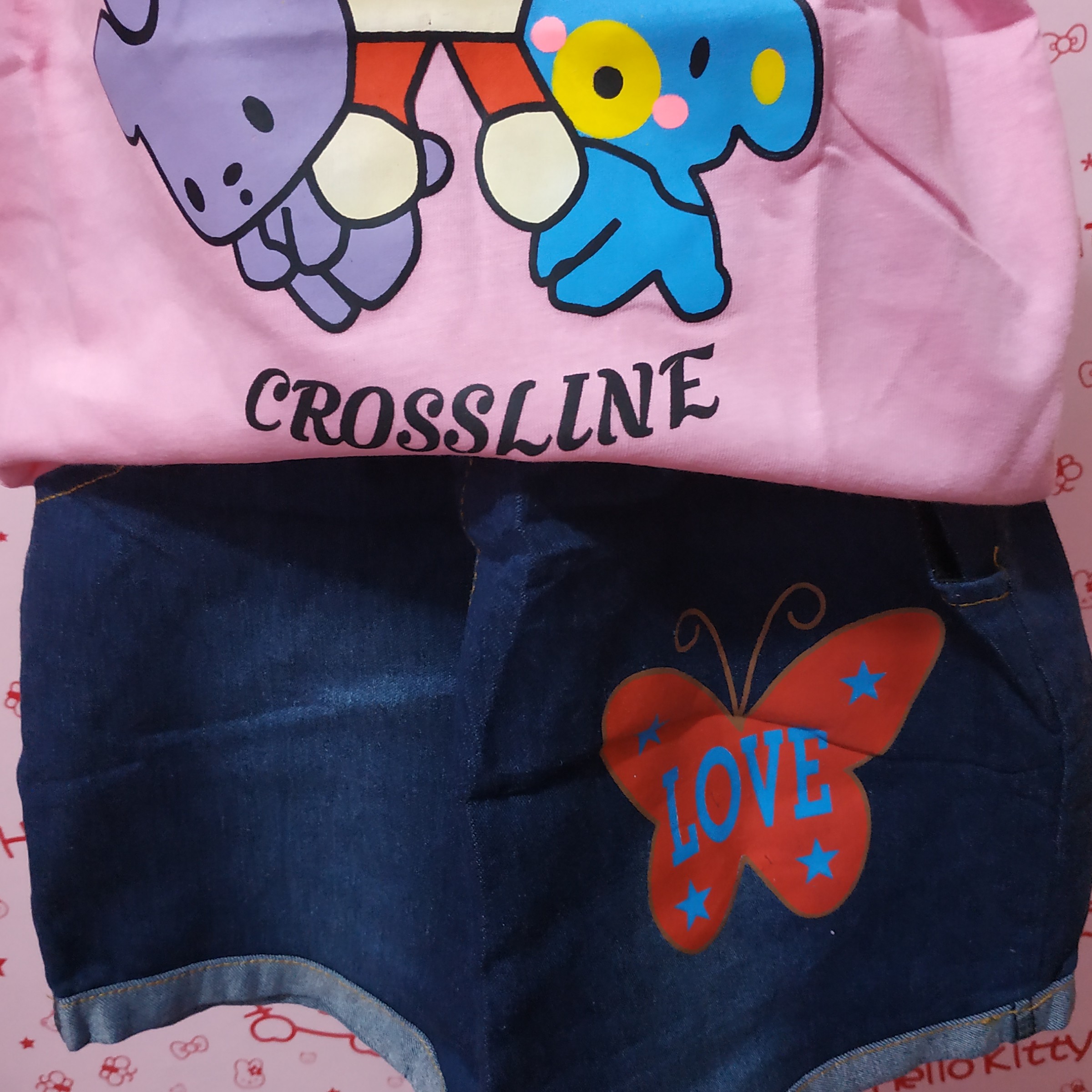 Baju Anak 1set Size 4 3