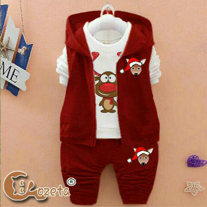 Baju Anak Setelan Big Deer 2 In 1