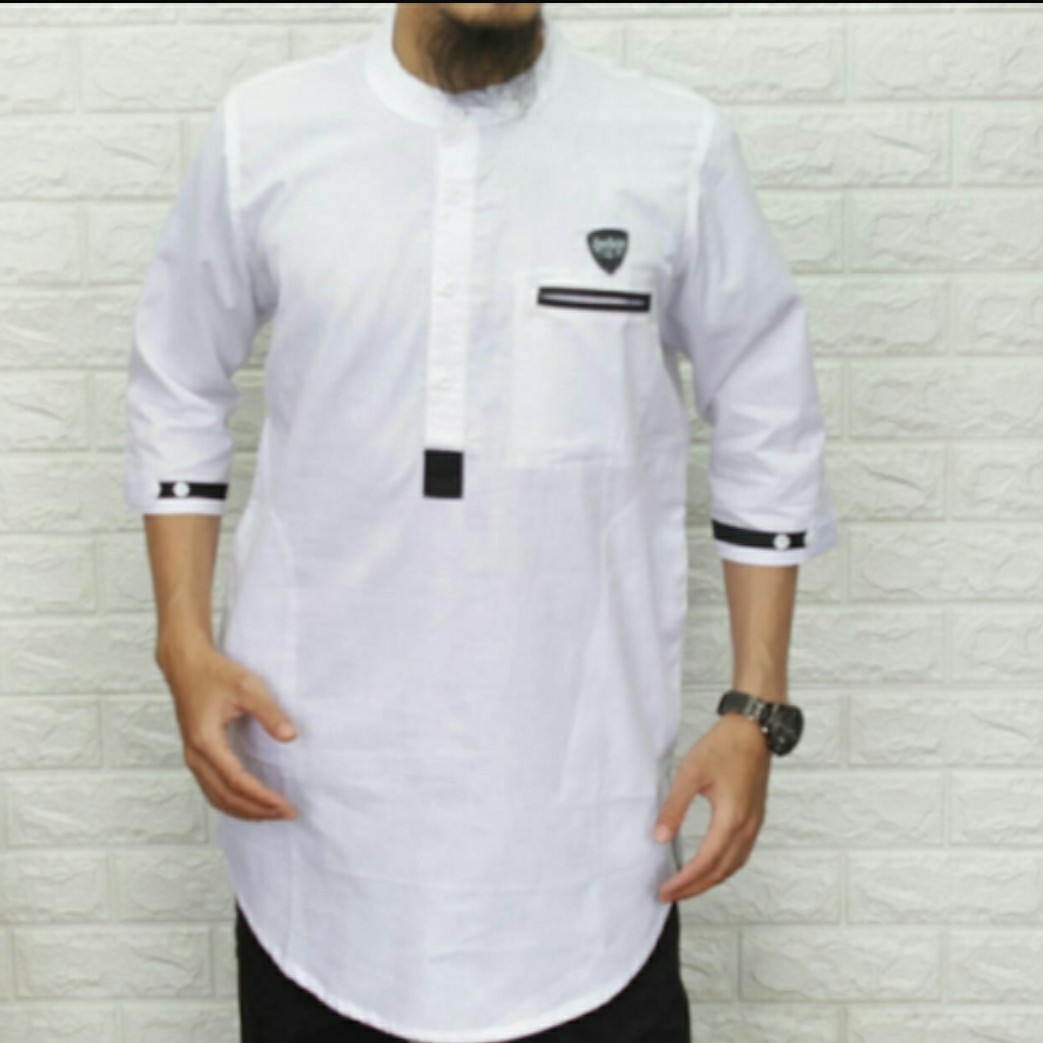 Baju Koko Kurta Imfaiz Poplin - Imfaiz 012