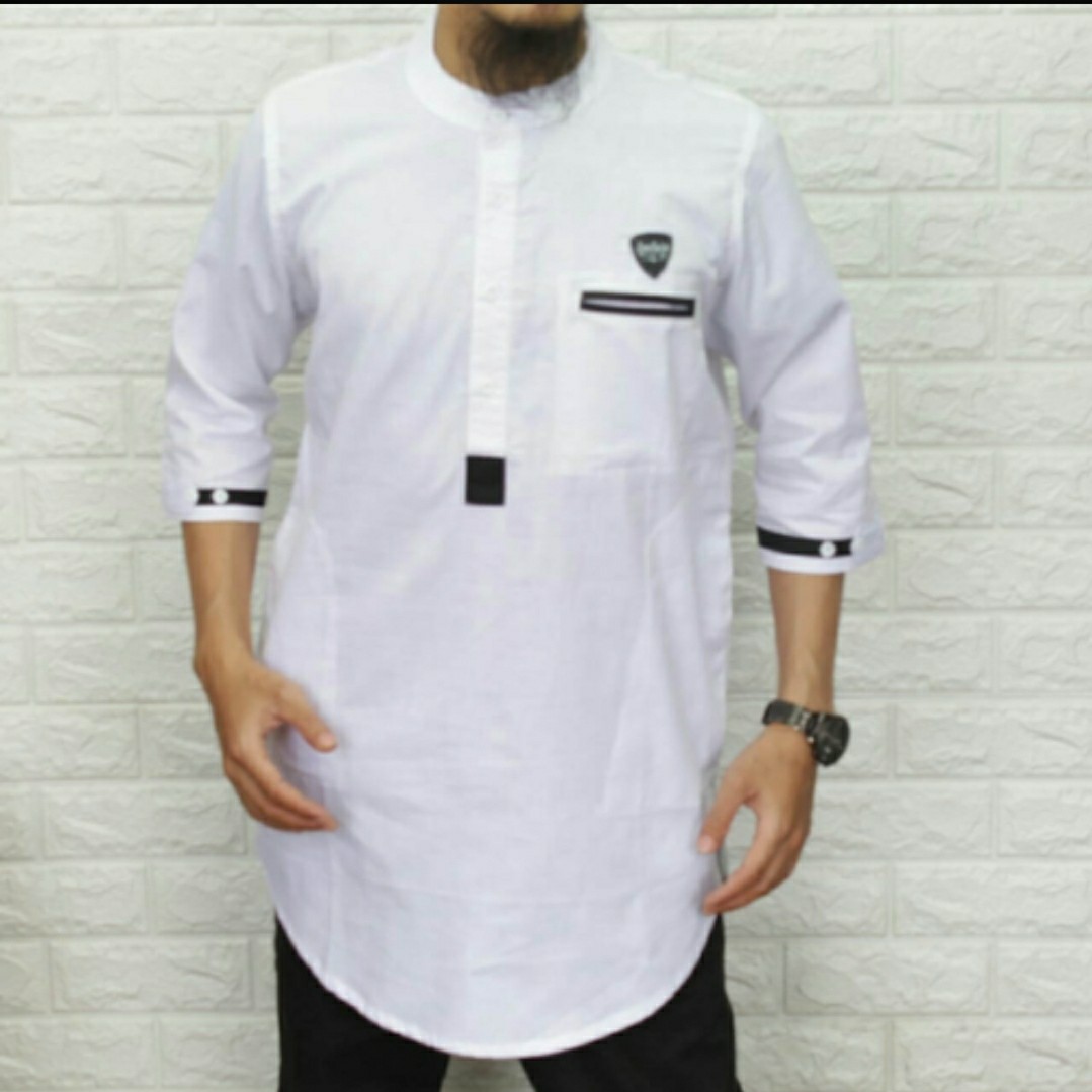 Baju Koko Kurta Imfaiz Poplin - Imfaiz 012 2