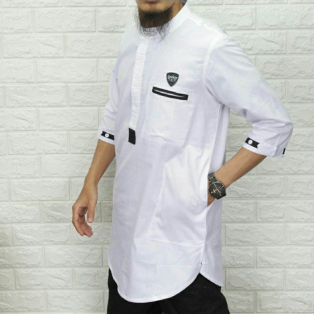 Baju Koko Kurta Imfaiz Poplin - Imfaiz 012 3