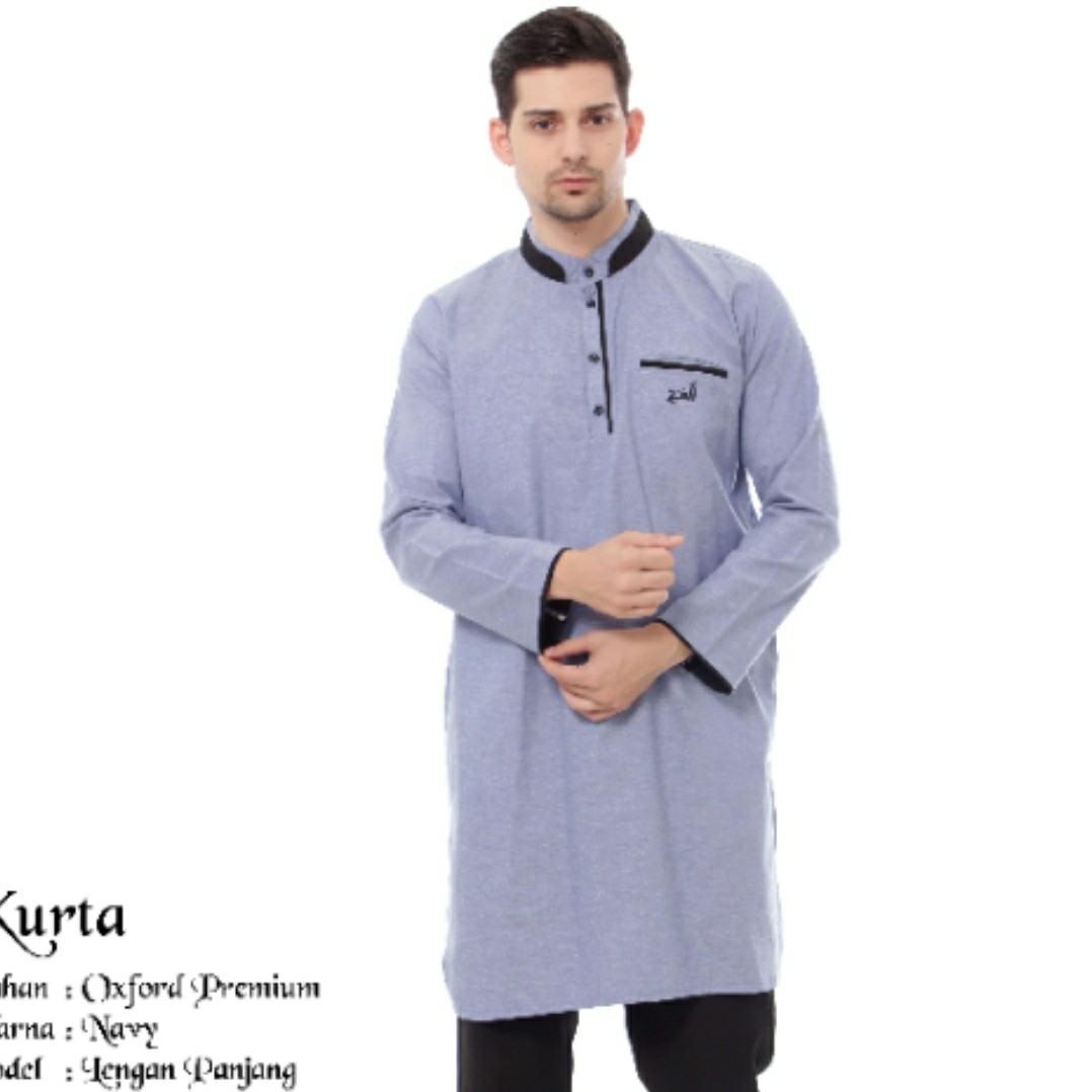 Baju Koko Kurta Kasual Panjang - OBL