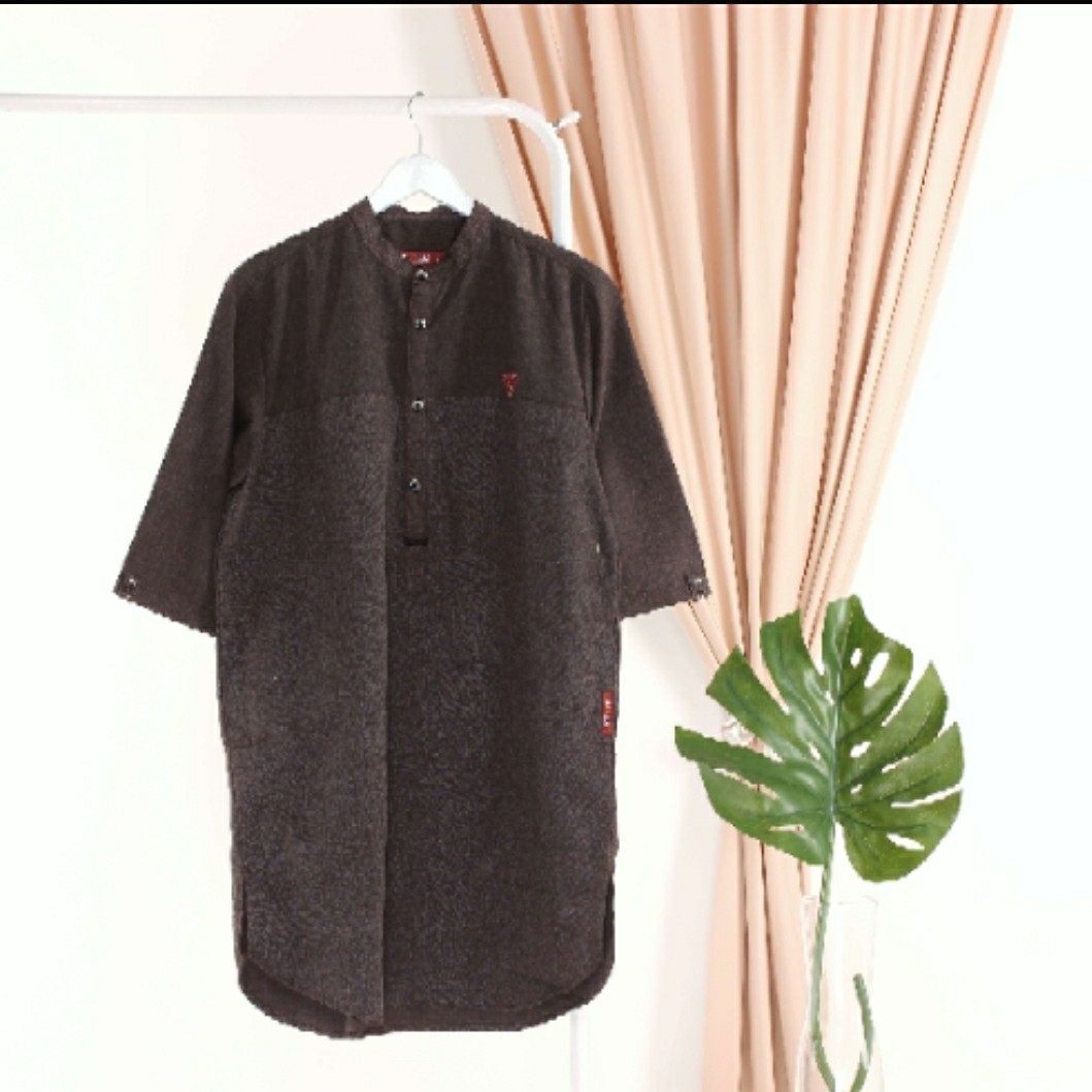 Baju Koko Kurta Tiga Per Empat - Royan 003