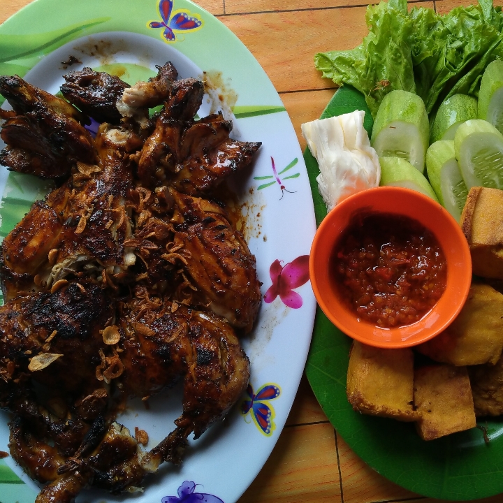 Bakakak Ayam Biasa L Lalapan Sambal