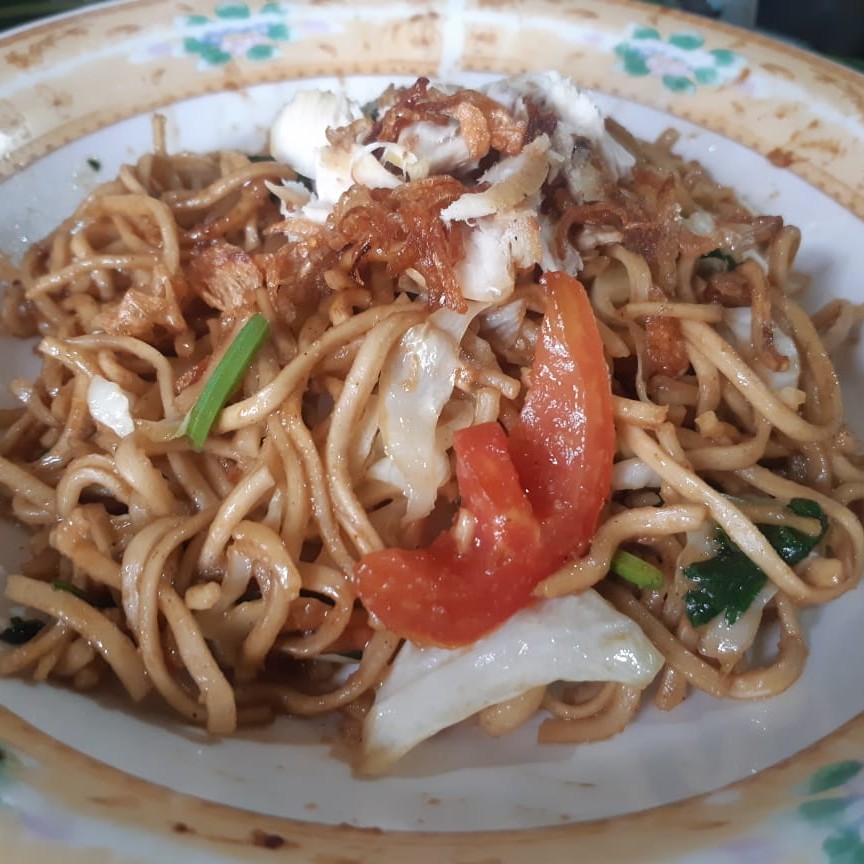 Bakmi goreng tanpa telur