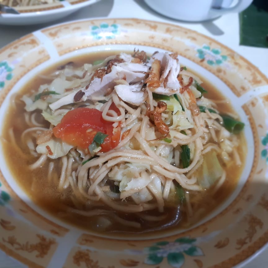 Bakmi rebus tanpa telor