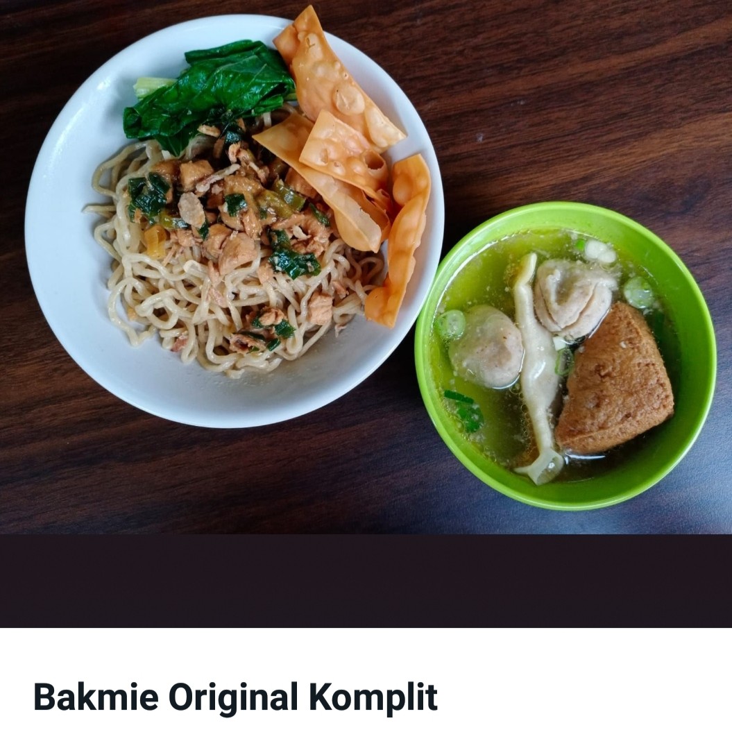 Bakmie Original Komplit