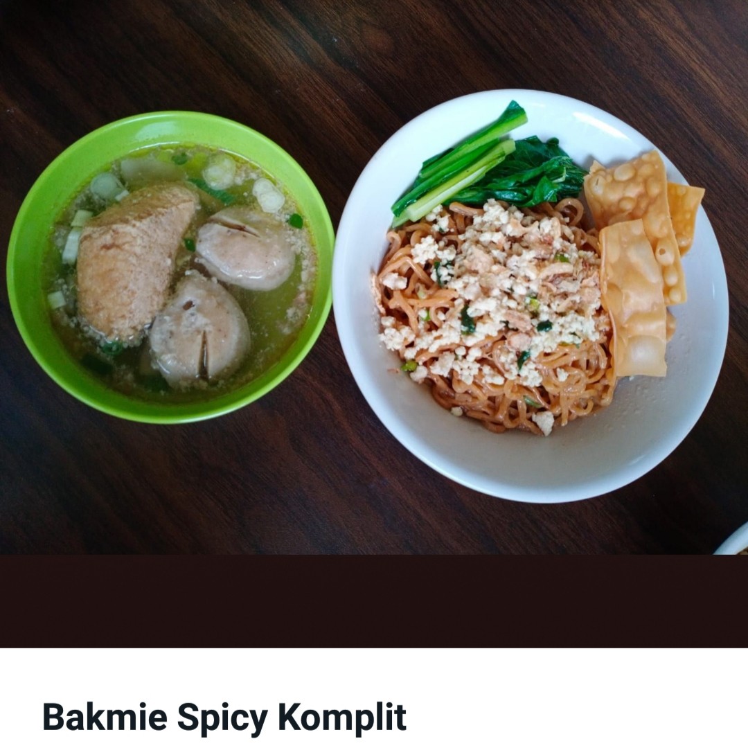 Bakmie Spicy Kumplit