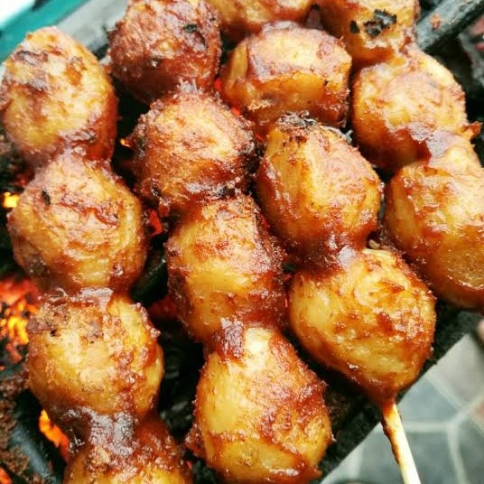 Bakso Bakar Isi 5 Tusuk