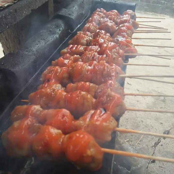 Bakso Bakar Besar Isi 5