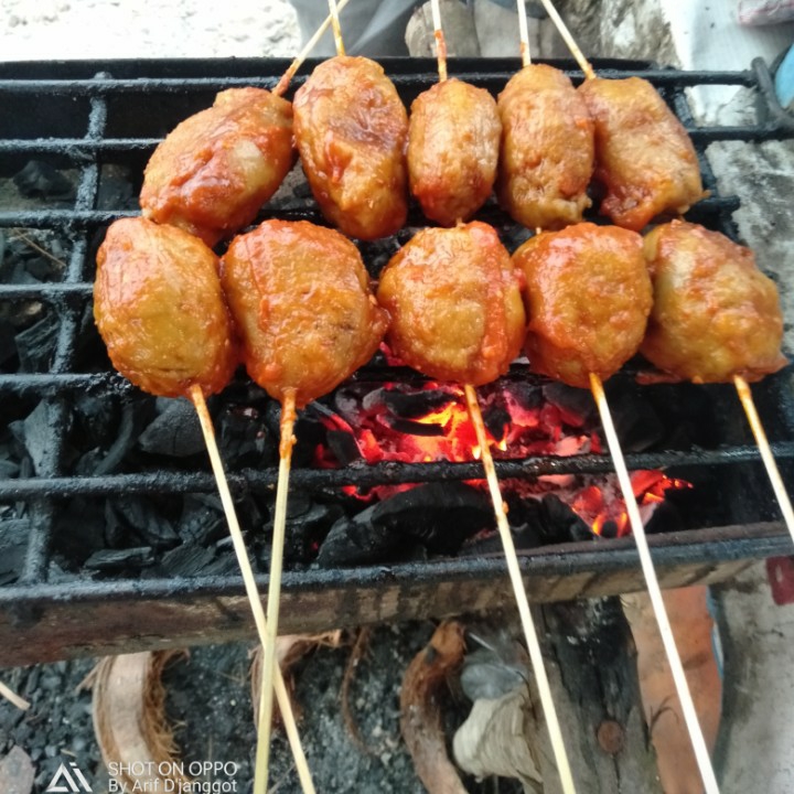 Bakso Bakar Isi Ayam Mercon