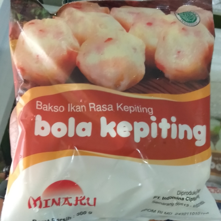 Bakso Bola Kepiting 500 Gr