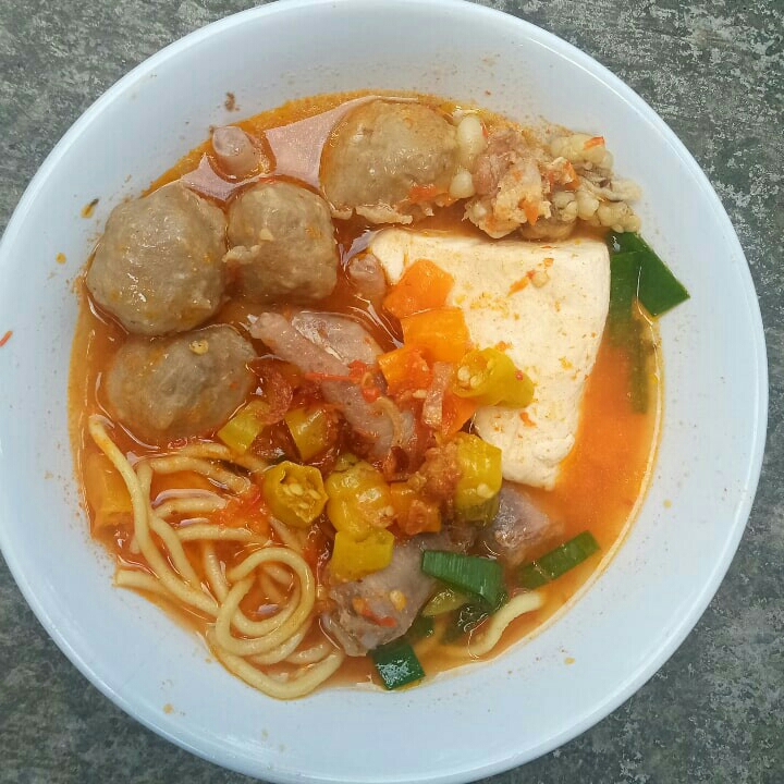 Bakso Ceker Kuah Cabe Atau Kuah Biasa