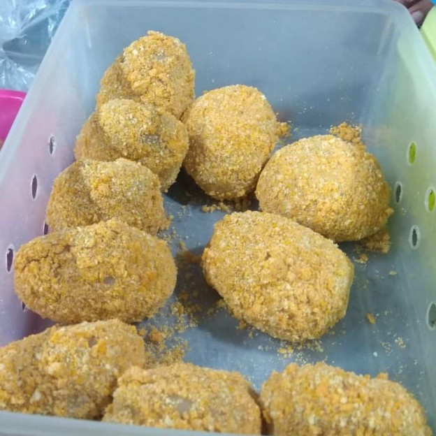 Bakso Krispi Bakar Isi Telur