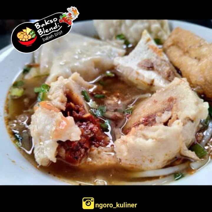 Bakso Mercon Kuah Kaldu