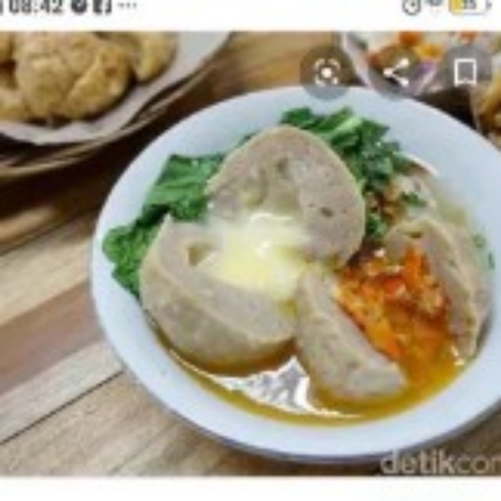 Bakso Mercon Plus Bakso Keju Mozarella