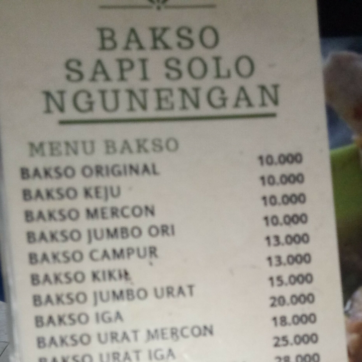 Bakso ORIGINAL