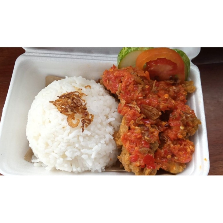 Chicken Pop Sambel Penyet