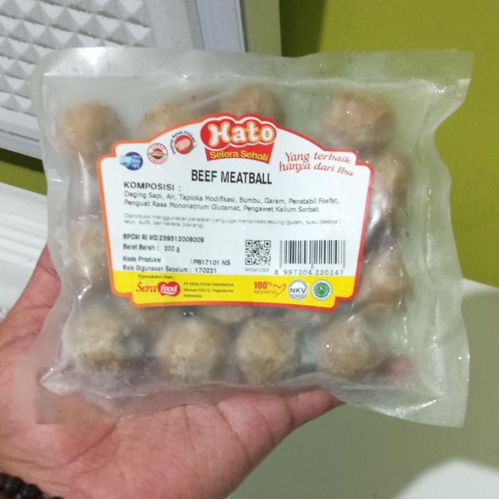 Bakso Sapi Hato 200 Gr