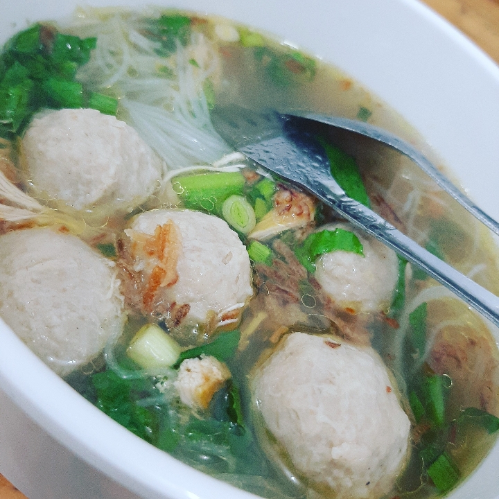 Bakso Solo Mie Putih 