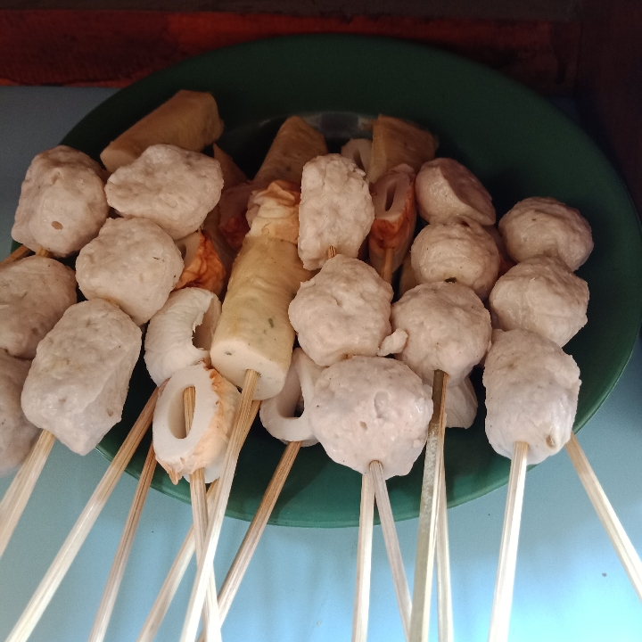 Bakso Sosis Cumi2 Otak2 Bakar