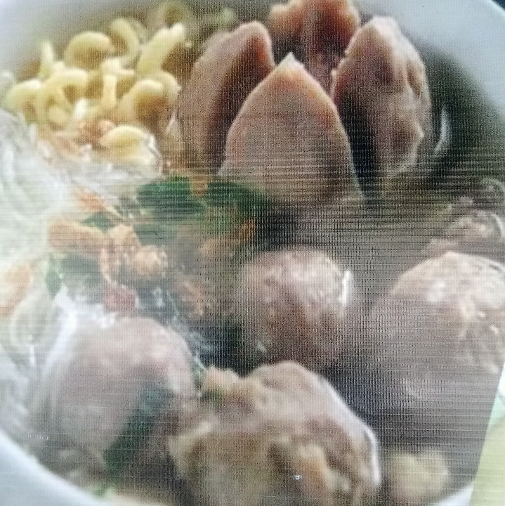 Bakso Tarakan  Pul Daging Ples Kerupuk