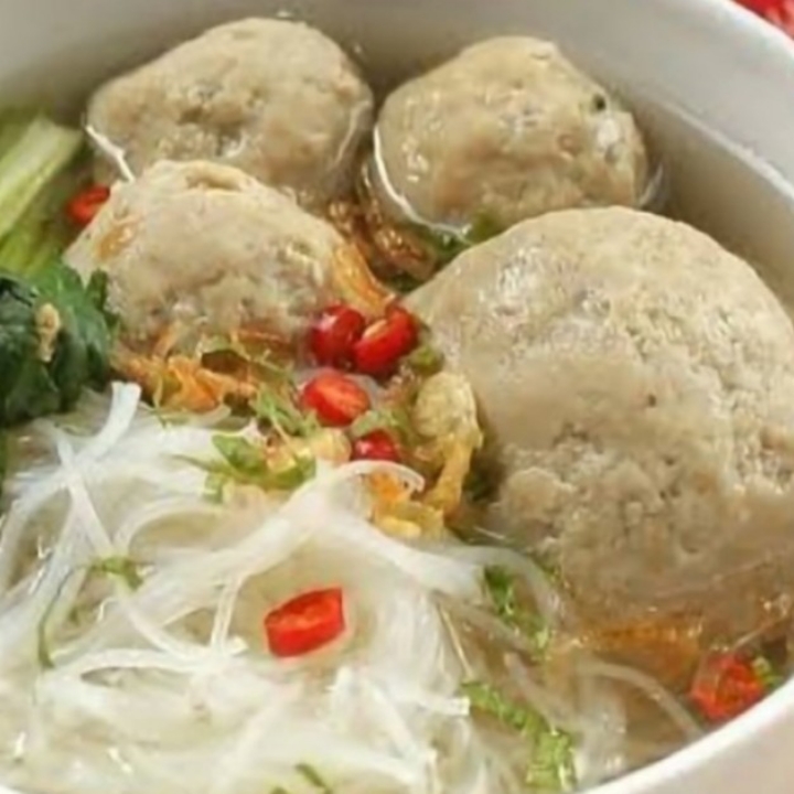 Bakso Telor Mie Putih