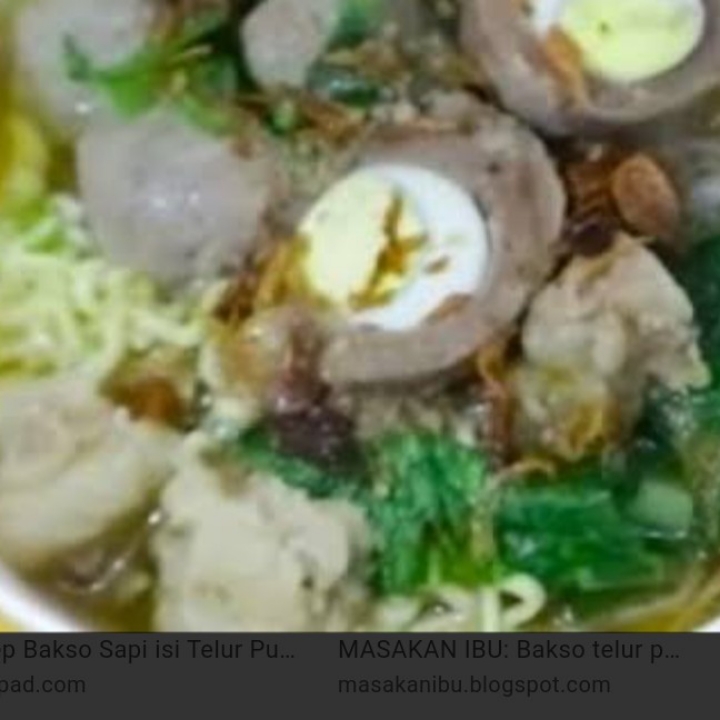 Bakso Telor Puyuh Afrika