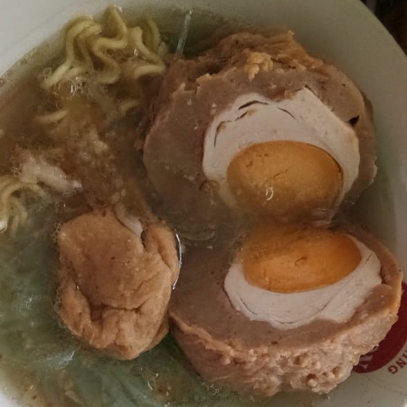 Bakso Telur Asin