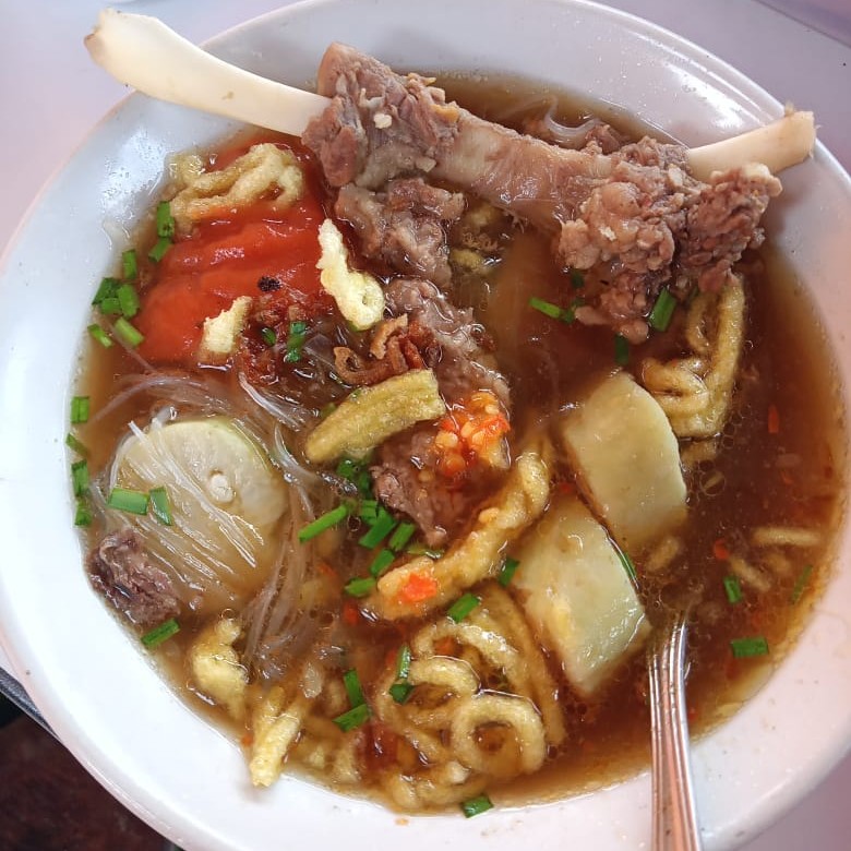 Bakso daging lontong