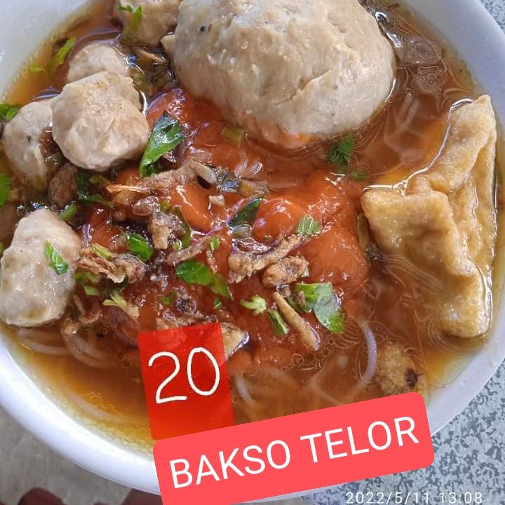 Bakso telor 