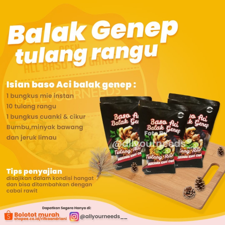 Balak Genep Tulang Rangu