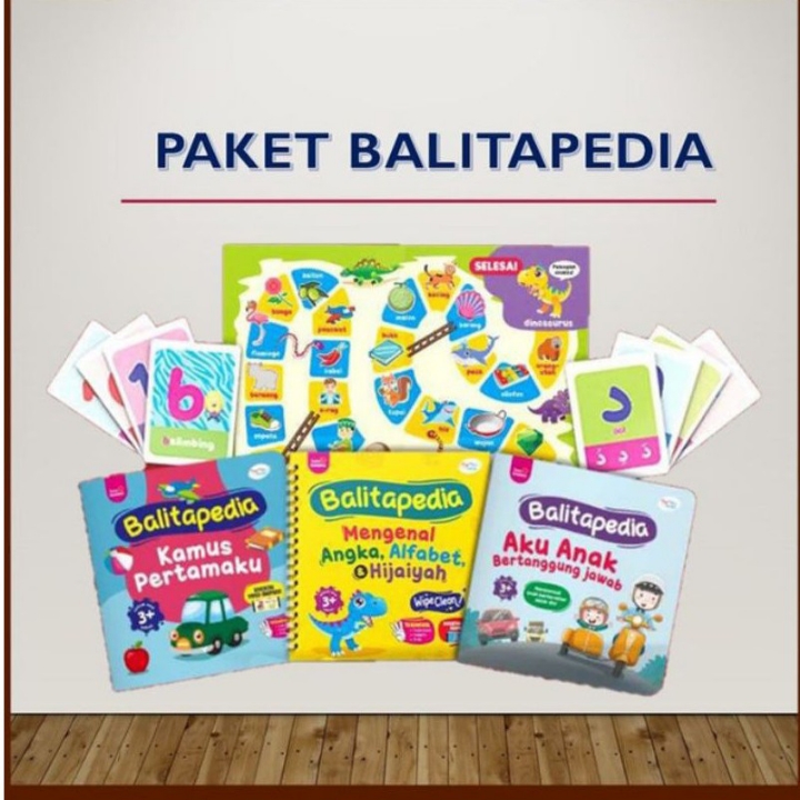 Balitapedia - Paket Buku Anak Balita 3 BEST SELLER 3