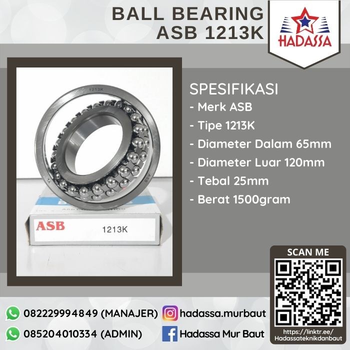 Ball Bearing ASB 1213K