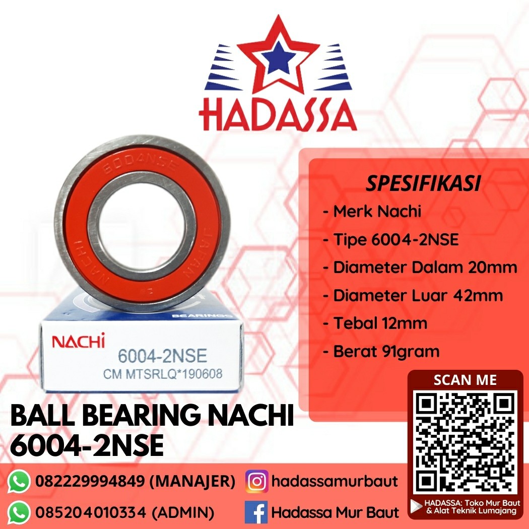 Ball Bearing Nachi 6004-2NSE