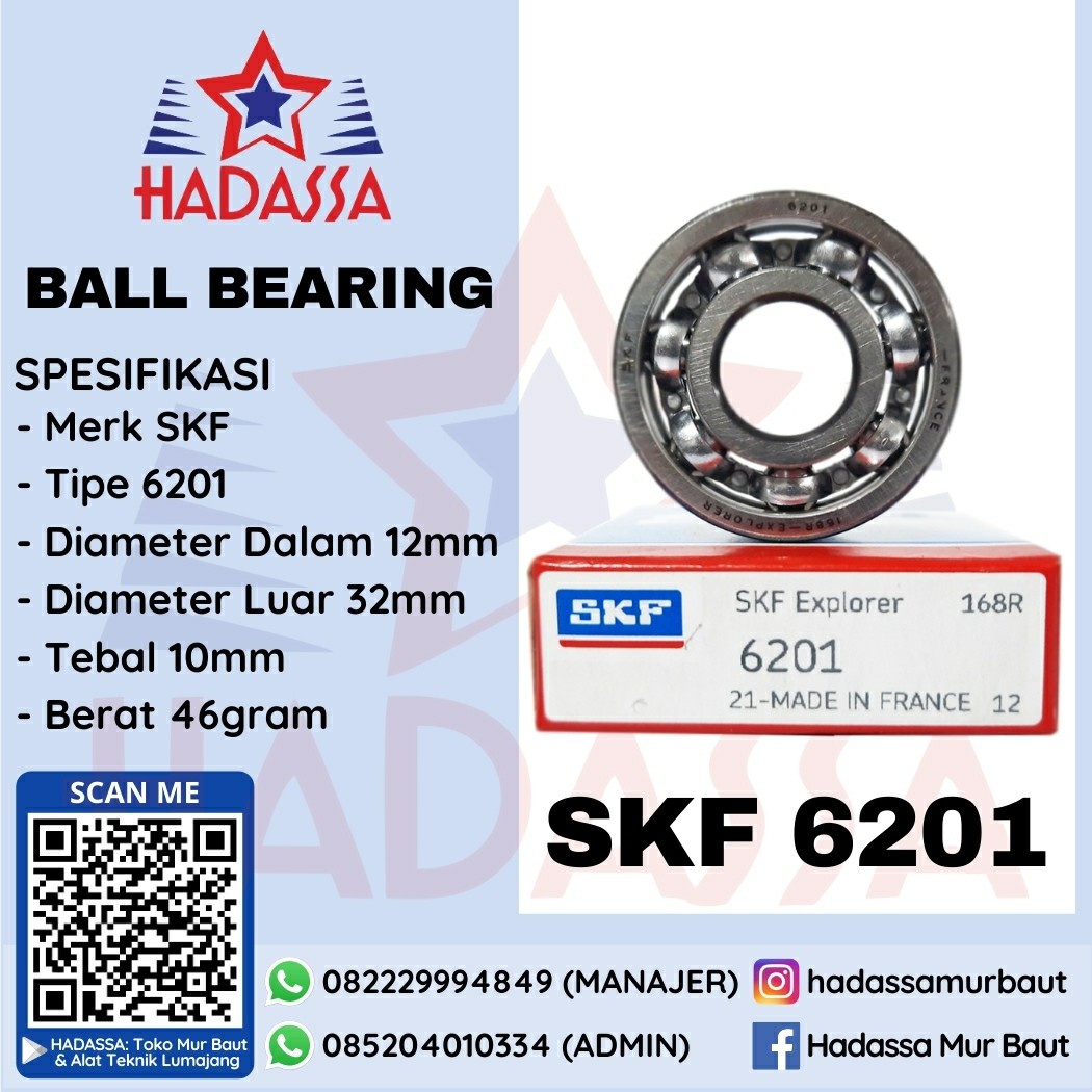 Ball Bearing SKF 6201