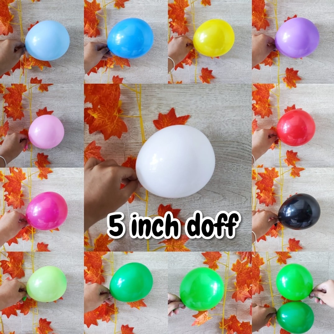 Balon Latex 5 Inch Doff