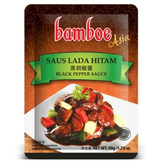 Bamboe Saus Lada Hitam