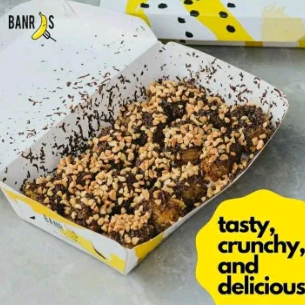 Banana Ball Coklat Kacang