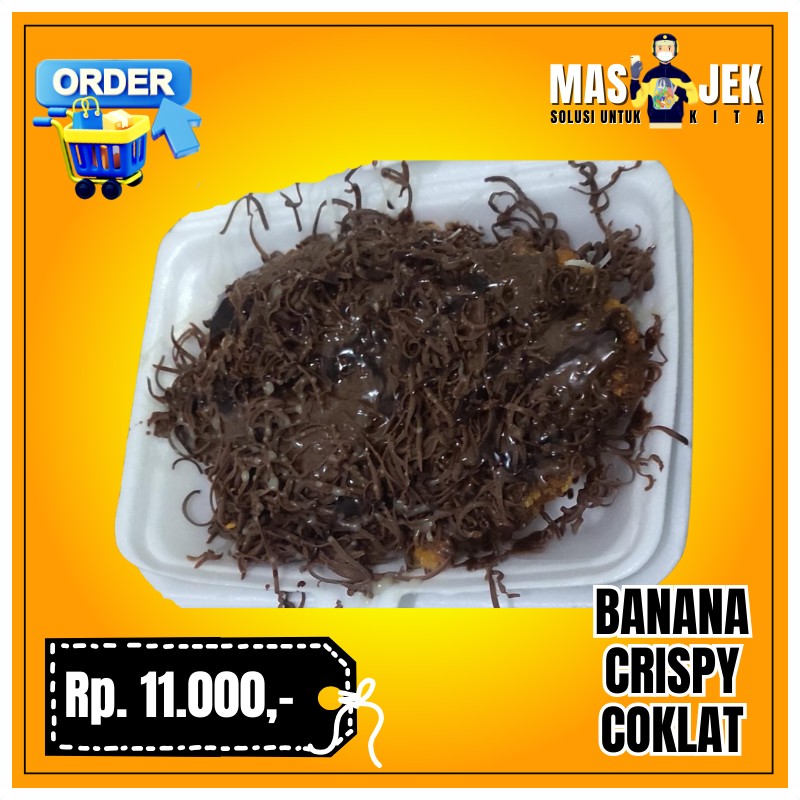 Banana Crispy Cokelat