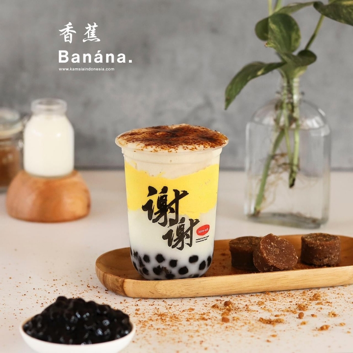 Banana Kamsia Boba