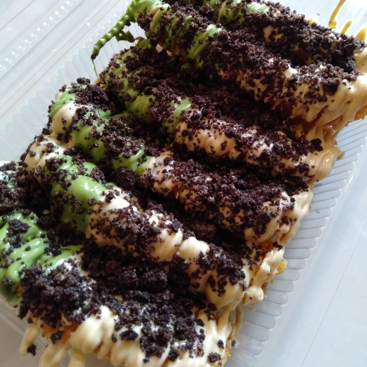 Banana Nugget Tiramisu Greentea Oreo