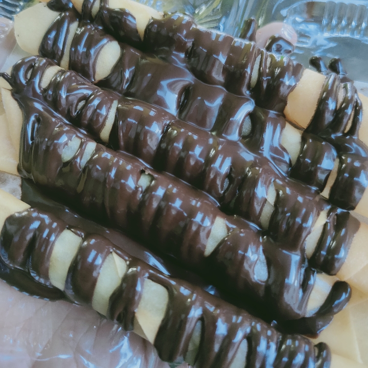 Banana Roll Coklat Lumer