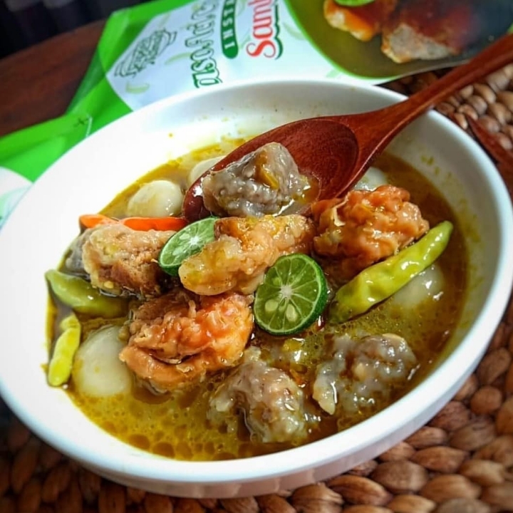 Baso Aci Sambel Ijo