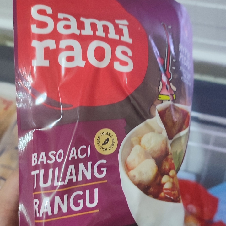 Baso Aci Tulang Rangu With Bumbu 