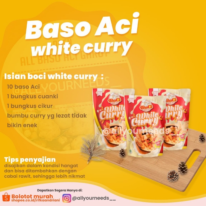 Baso Aci White Curry