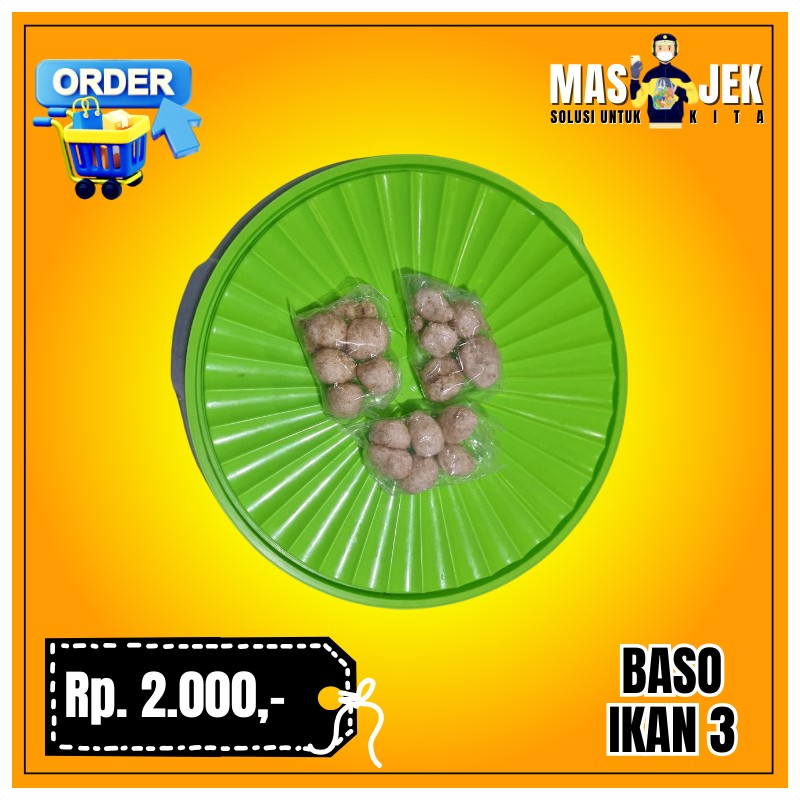 Baso Ikan 3 Pcs